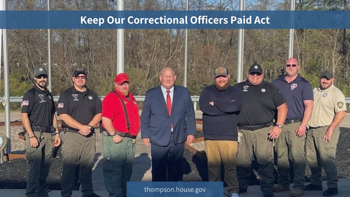 Keep Our Correctional Officers Paid Act