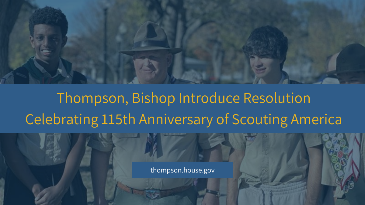 Glenn GT Thompson with Scouts