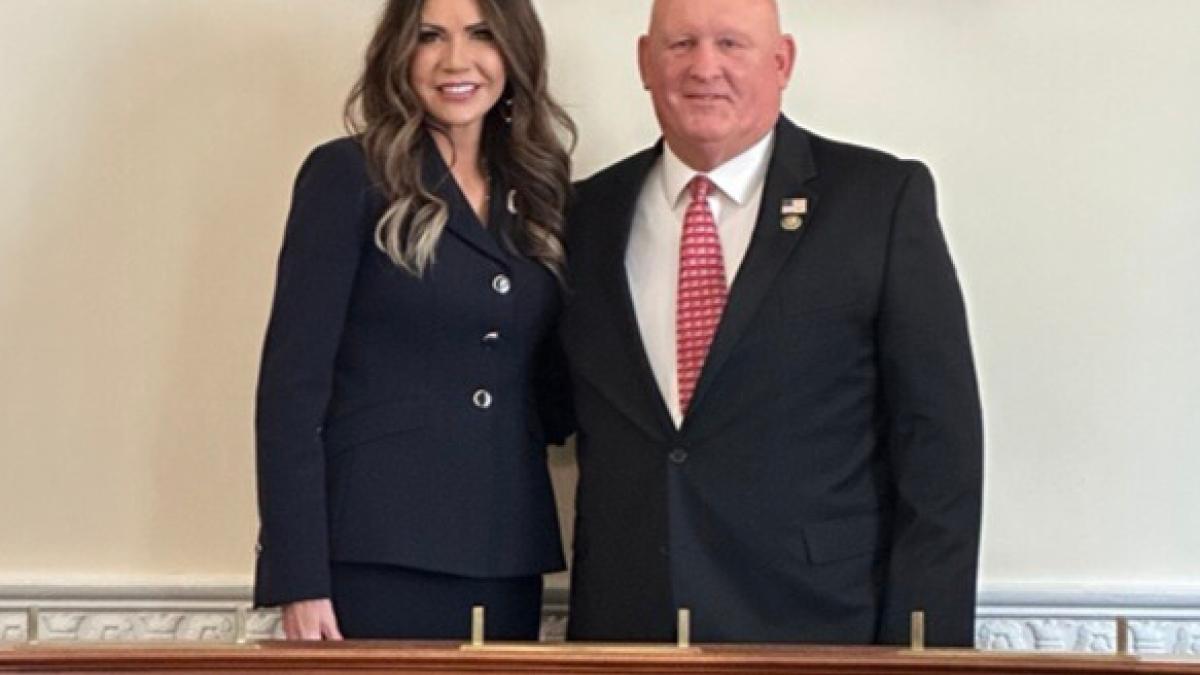 GT and Kristi Noem