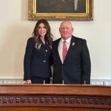 GT and Kristi Noem